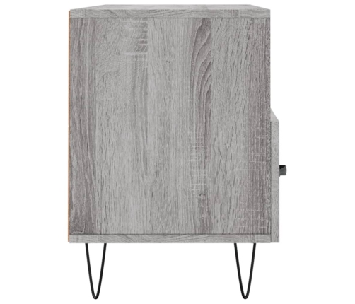 Mueble de TV madera de ingeniería gris Sonoma 102x36x50 cm