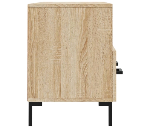 Mueble de TV madera de ingeniería roble Sonoma 102x36x50 cm