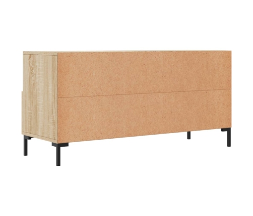 Mueble de TV madera de ingeniería roble Sonoma 102x36x50 cm