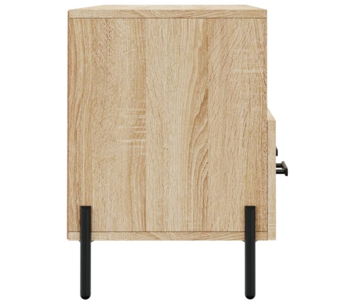 Mueble de TV madera de ingeniería roble Sonoma 102x36x50 cm