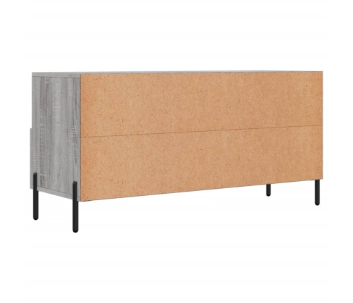 Mueble de TV madera de ingeniería gris Sonoma 102x36x50 cm