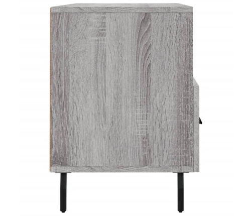 Mueble de TV madera de ingeniería gris Sonoma 102x36x50 cm