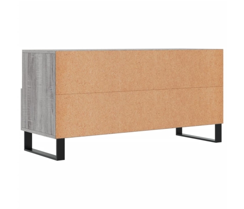 Mueble de TV madera de ingeniería gris Sonoma 102x36x50 cm