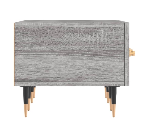 Mueble de TV madera de ingeniería gris Sonoma 150x36x30 cm