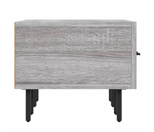 Mueble de TV madera de ingeniería gris Sonoma 150x36x30 cm