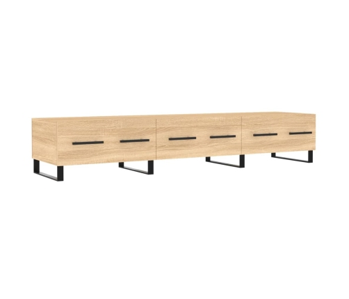 vidaXL Mueble de TV madera de ingeniería roble Sonoma 150x36x30 cm