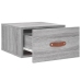 Mesitas de noche de pared 2 uds color gris Sonoma 35x35x20 cm