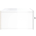 Mesitas de noche de pared 2 uds blanco brillo 35x35x20 cm