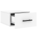 Mesitas de noche de pared 2 uds blanco 35x35x20 cm