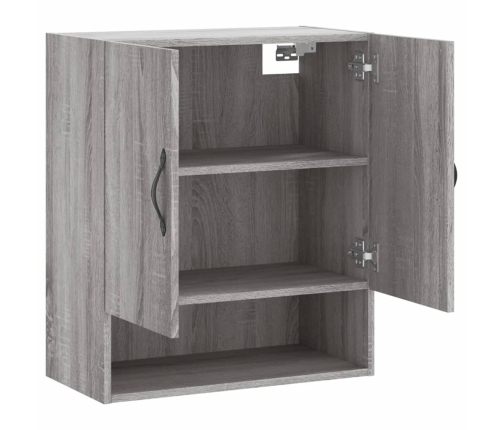 Armario de pared madera de ingeniería gris Sonoma 60x31x70 cm