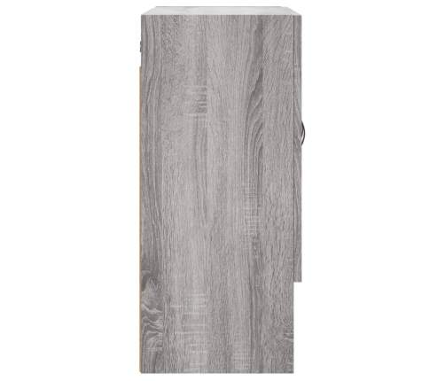 Armario de pared madera de ingeniería gris Sonoma 60x31x70 cm