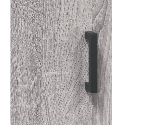 Armario de pared madera de ingeniería gris Sonoma 60x31x70 cm