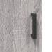 Armario de pared madera de ingeniería gris Sonoma 60x31x70 cm