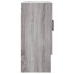 Armario de pared madera de ingeniería gris Sonoma 60x31x70 cm