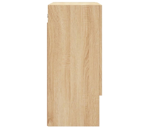 Armario de pared madera de ingeniería roble Sonoma 60x31x70 cm