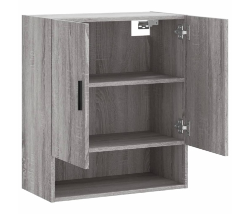 Armario de pared madera de ingeniería gris Sonoma 60x31x70 cm