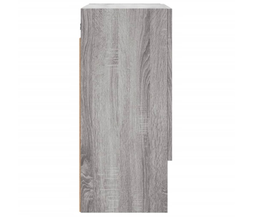 Armario de pared madera de ingeniería gris Sonoma 60x31x70 cm