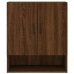 Armario de pared madera de ingeniería marrón roble 60x31x70 cm