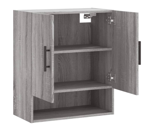 Armario de pared madera de ingeniería gris Sonoma 60x31x70 cm