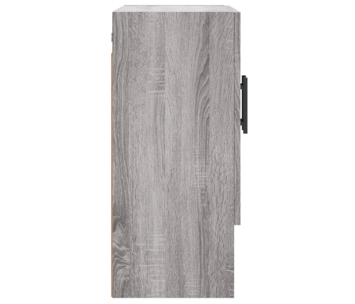 Armario de pared madera de ingeniería gris Sonoma 60x31x70 cm