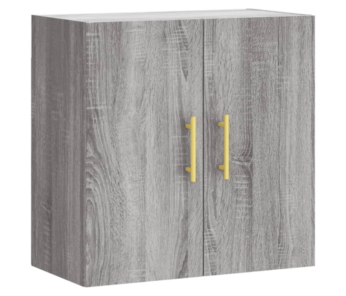 Armario de pared madera de ingeniería gris Sonoma 60x31x60 cm