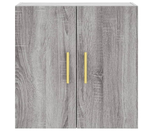 Armario de pared madera de ingeniería gris Sonoma 60x31x60 cm