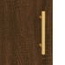 Armario de pared madera de ingeniería marrón roble 60x31x60 cm