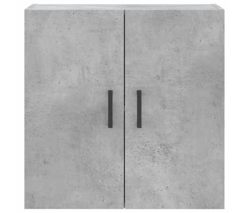 Armario de pared madera de ingeniería gris hormigón 60x31x60 cm