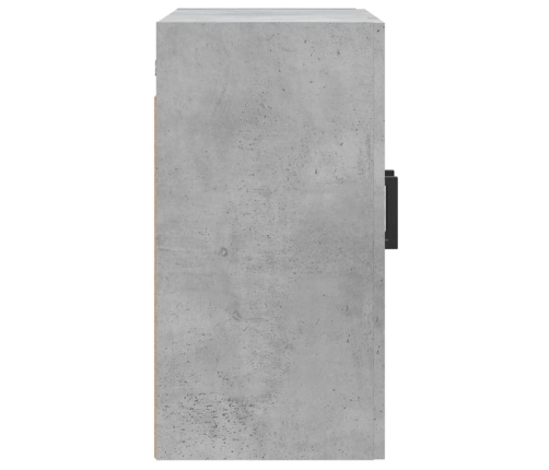 Armario de pared madera de ingeniería gris hormigón 60x31x60 cm