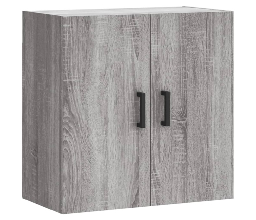 Armario de pared madera de ingeniería gris Sonoma 60x31x60 cm