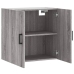 Armario de pared madera de ingeniería gris Sonoma 60x31x60 cm