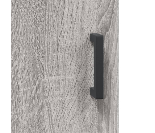 Armario de pared madera de ingeniería gris Sonoma 60x31x60 cm