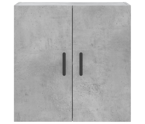 Armario de pared madera de ingeniería gris hormigón 60x31x60 cm