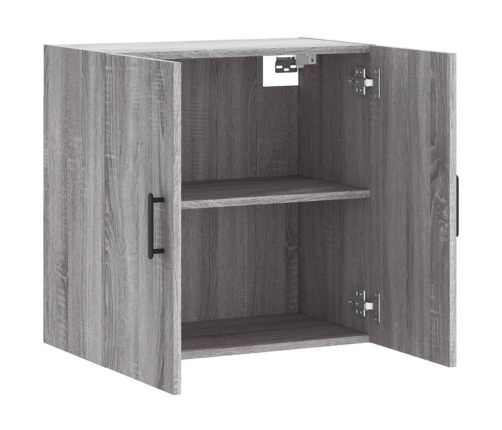 Armario de pared madera de ingeniería gris Sonoma 60x31x60 cm