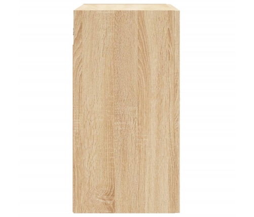 Armario de pared madera de ingeniería roble Sonoma 60x31x60 cm