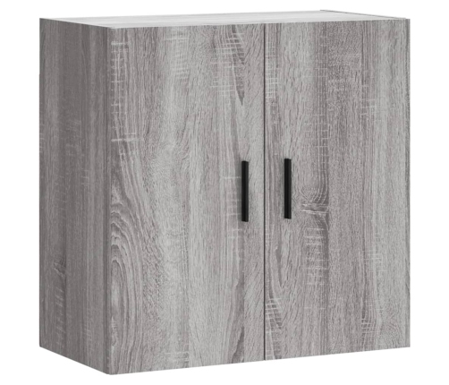 Armario de pared madera de ingeniería gris Sonoma 60x31x60 cm