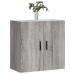 Armario de pared madera de ingeniería gris Sonoma 60x31x60 cm