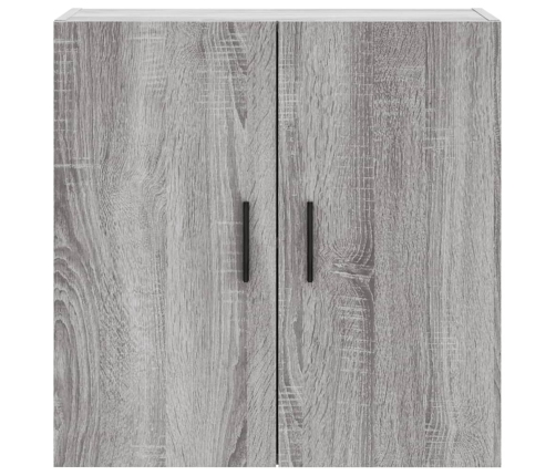 Armario de pared madera de ingeniería gris Sonoma 60x31x60 cm