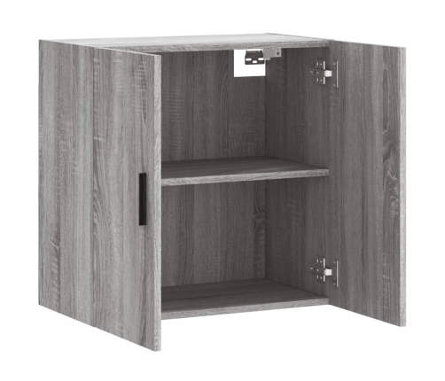 Armario de pared madera de ingeniería gris Sonoma 60x31x60 cm