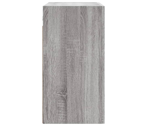 Armario de pared madera de ingeniería gris Sonoma 60x31x60 cm