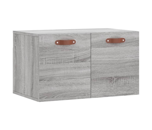 Armario de pared madera de ingeniería gris Sonoma 60x36,5x35 cm