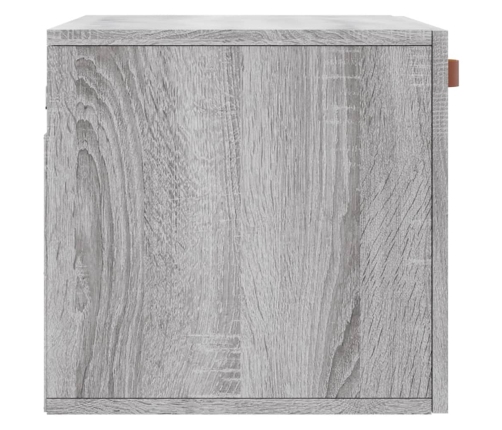 Armario de pared madera de ingeniería gris Sonoma 60x36,5x35 cm