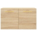 Armario de pared madera ingeniería roble Sonoma 60x36,5x35 cm