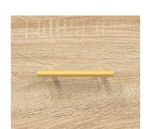 Armario de pared madera ingeniería roble Sonoma 60x36,5x35 cm