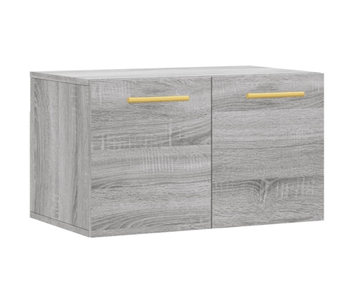 Armario de pared madera de ingeniería gris Sonoma 60x36,5x35 cm