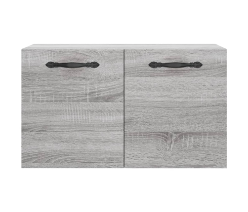 Armario de pared madera de ingeniería gris Sonoma 60x36,5x35 cm