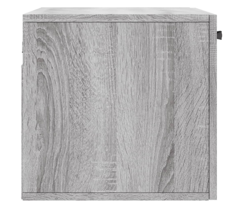 Armario de pared madera de ingeniería gris Sonoma 60x36,5x35 cm