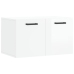 Armario pared madera contrachapada blanco brillo 60x36,5x35 cm