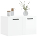 Armario pared madera contrachapada blanco brillo 60x36,5x35 cm