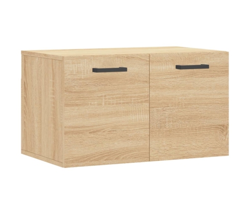 Armario de pared madera ingeniería roble Sonoma 60x36,5x35 cm